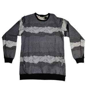 NEW $110 BLACK SCALE The Rajah Sweatshirt Snake XL
